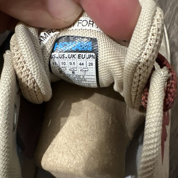 Hoka One One Skyline Float X Men 10 Shifting Sand Eggnog Athletic Hiking SAMPLE main image 8